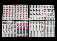 中国の独特なマーク付きの賭ける Mahjong 催し物のための 136 部分