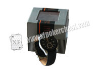 PK王のためのS518 Poker Analyzer新しいインク1から1革腕時計のカメラのトランプの走査器