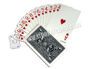 標準サイズの火かき棒の予言者/魔法ショー/賭けることのための黒によって印を付けられる火かき棒カード