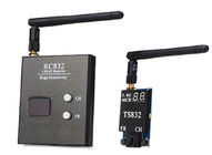 2000Mの範囲TS832 + RC832 FPVの無人機のための賭ける付属品の可聴周波ビデオ送信機