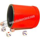 ダイス コップ/ダイス マジック装置を見通す赤いカジノのダイスの走査器