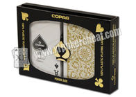 ブラジル Copag の金/黒 1546 は火かき棒カード、スパイのトランプを示しました