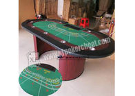 贅沢なテキサス Holdem の火かき棒のトランプ ゲームのカジノの賭博のバカラのテーブル