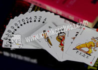 橋サイズの Marked Paper Gambler カジノ王のトランプ