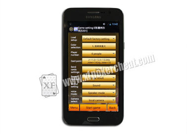 マーク付きカード トリックをスキャンするためにカメラで造られる倍が付いている Samsung Cvk400 の火かき棒の検光子
