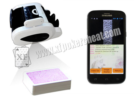 見えないマーク付きのトランプのための赤外線お金の探知器のカメラの火かき棒の走査器