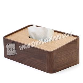 火かき棒の検光子のための火かき棒の走査器/木のティッシュの箱形カメラはカードを示しました