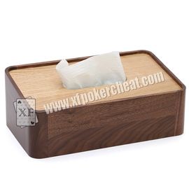 火かき棒の検光子のための火かき棒の走査器/木のティッシュの箱形カメラはカードを示しました