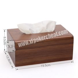 火かき棒の検光子のための火かき棒の走査器/木のティッシュの箱形カメラはカードを示しました