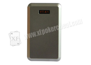 灰色のプラスチック賭ける付属品 YT K1 の無線スパイの受信機および話者
